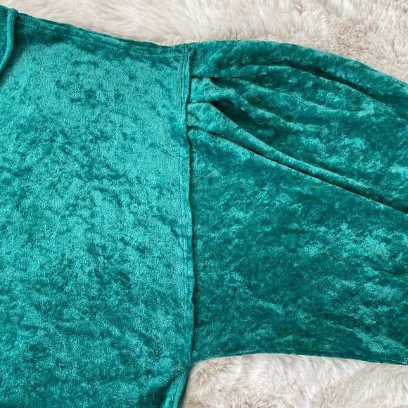 Free People We the Free velour long sleeve top, XS, perfect condition - Picture 10 of 13